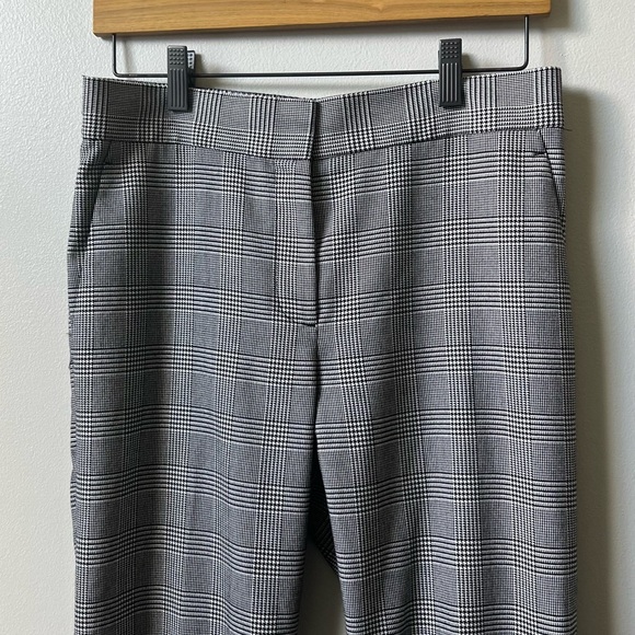 Ann Taylor Plaid Stretch Pants - Picture 8 of 10